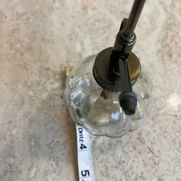 Vintage Perfume Spritzer Succulents Mister Clear Cut Glass Bottle Plunger System - Picture 7 of 10